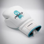 Echtleder Boxhandschuhe Lace Up – PRIMOS SKY BLUE