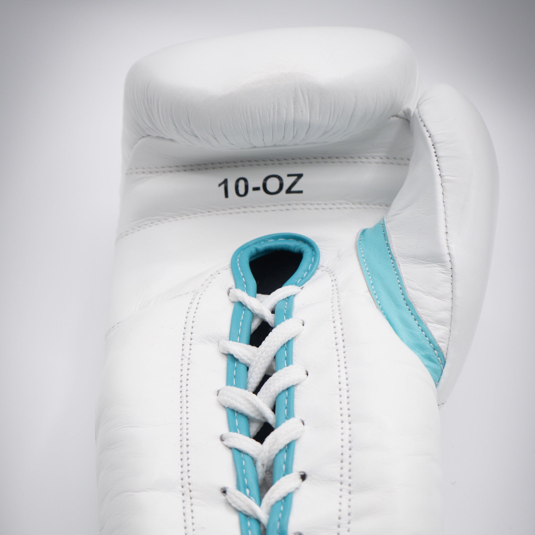 Echtleder Boxhandschuhe Lace Up – PRIMOS SKY BLUE