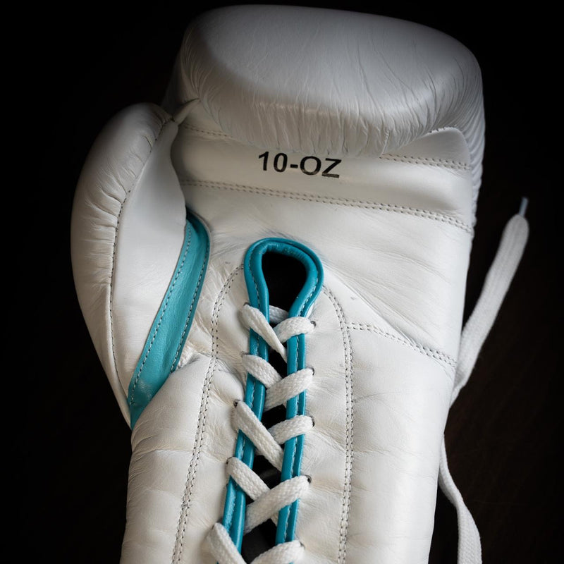 Boxhandschuhe 10 OZ aus Echtleder – PRIMOS SKY BLUE