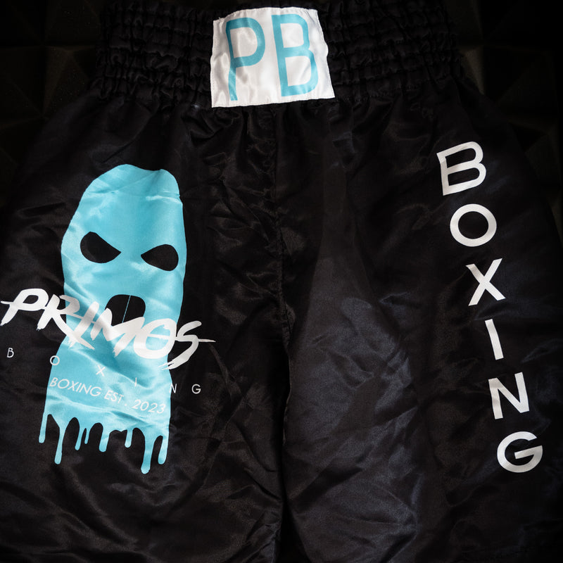 Performance Boxshorts Schwarz Blau