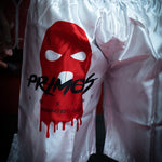 Performance Boxshorts Weiß Rot