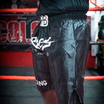 Performance Boxshorts Schwarz Weiß